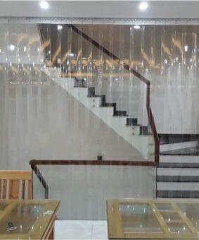 Rèm nhựa PVC ngăn lạnh dày 2mm rộng 200mm Rèm nhựa PVC ngăn lạnh dày 2mm rộng 200mm