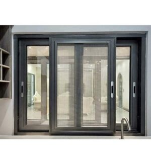 cửa lưới hệ xích cánh nối