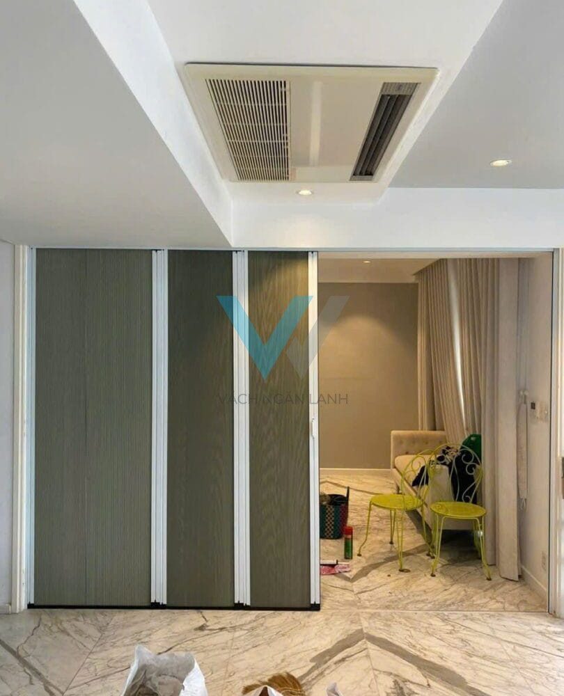 Vách ngăn hệ 2 cánh nối vách ngăn lạnh hai cánh nối