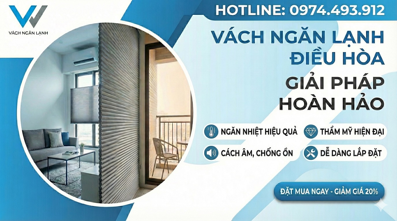 Lợi ích của vách ngăn lạnh điều hòa