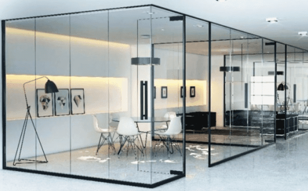 Vách ngăn điều hòa giúp tạo không gian trang nhã và hài hòa