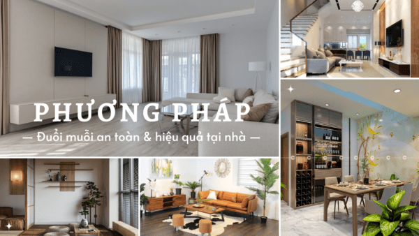 Cách đuổi muỗi an toàn, hiệu quả