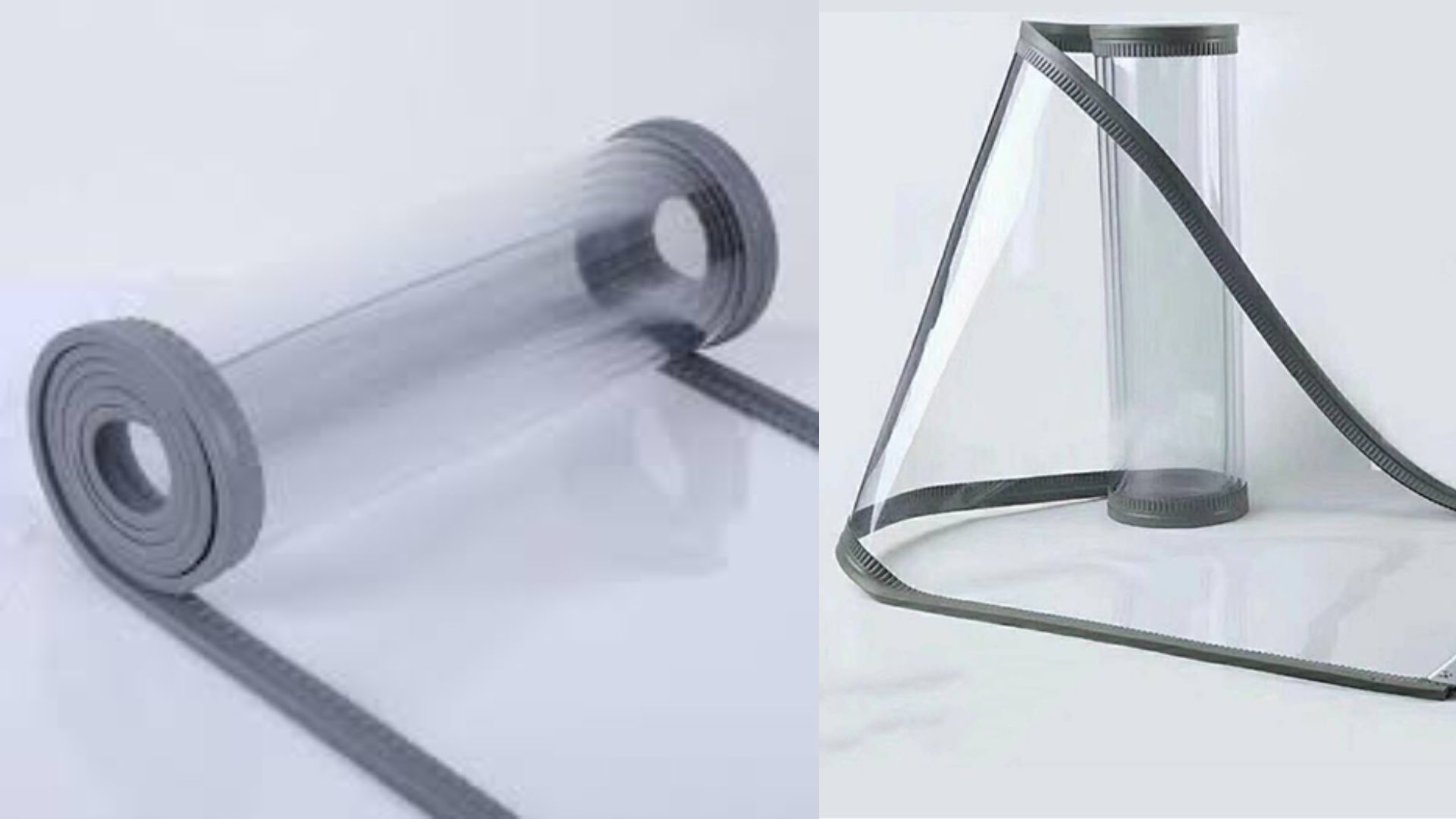 rèm nhựa nam châm 400mm