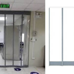 rèm nhựa pvc nam châm từ tính