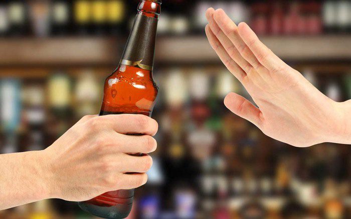 Nói không với đồ uống có cồn