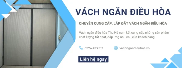 vách ngăn thu hà- rèm nhựa ngăn điều hòa