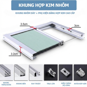 Cấu trúc rèm tổ ong