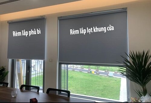 Rèm tổ ong lọt lòng và phủ bì