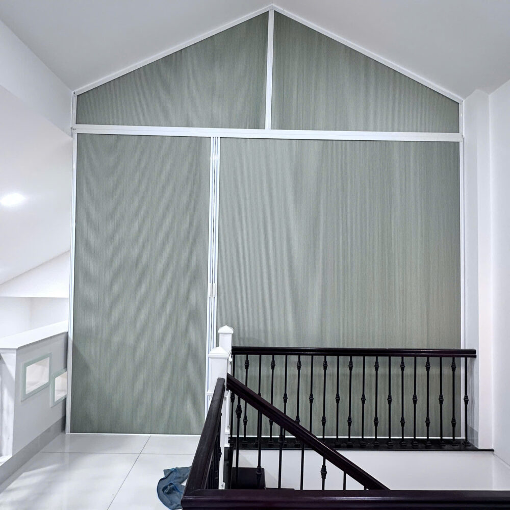 Rèm tổ ong kéo ngang