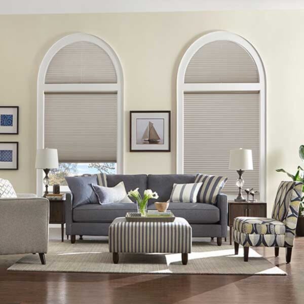 rèm tổ ong phòng khách