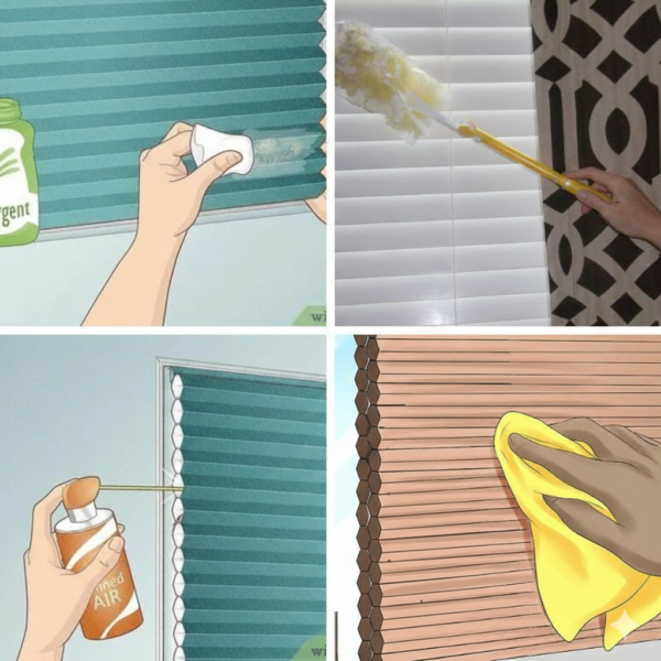 Vệ sinh rèm tổ ong đúng cách