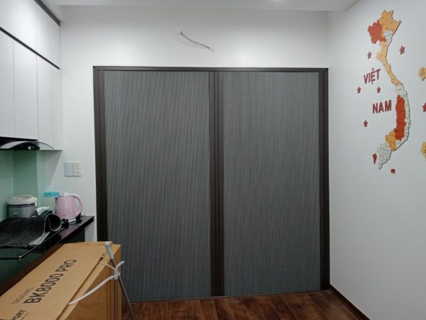 Rèm tổ ong khung đơn hệ 28 Rèm tổ ong khung đơn hệ 28 lắp thực tế cho căn hộ