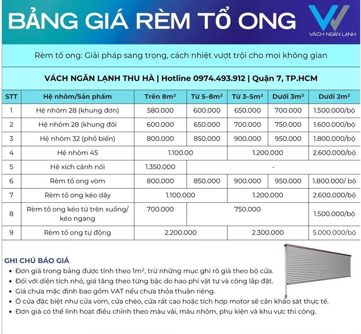 Rèm tổ ong kèm cửa lưới ngăn côn trùng hệ 2 in 1 hệ cánh nối 3 giá rèm tổ ong