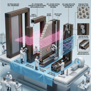 Rèm Tổ Ong Khung Đơn Hệ 28 – Lựa Chọn Tinh Tế Cho Không Gian Sống 2 rèm tổ ong khung nhôm hệ 28mm
