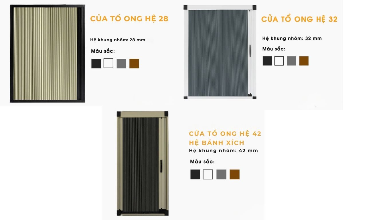 Rèm tổ ong là gì? Ưu nhược điểm, phân loại và cách chọn đúng 22 Rèm tổ ong theo hệ khung nhôm