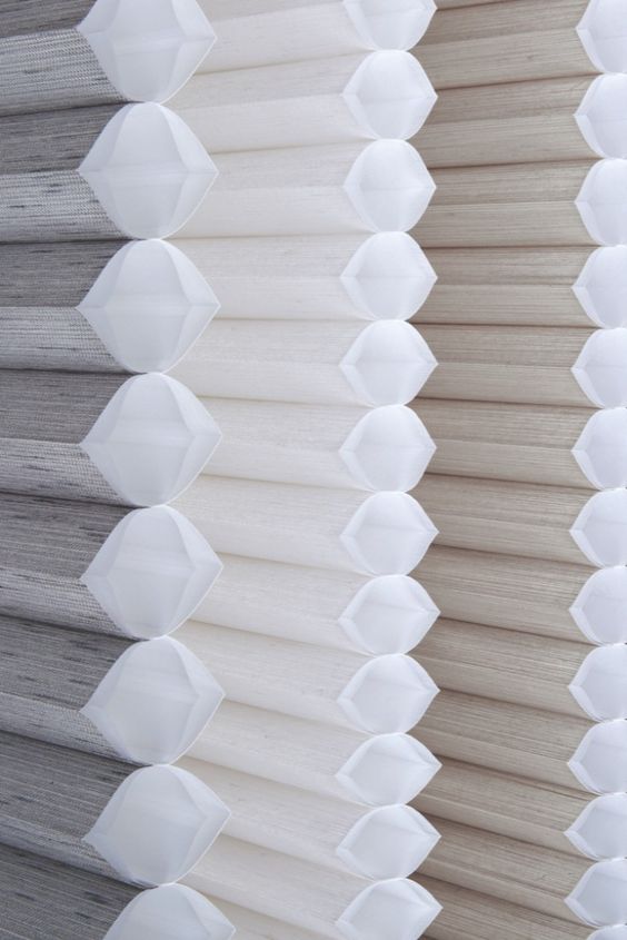 Cấu tạo rèm tổ ong 2 lớp với khoang khí cách nhiệt